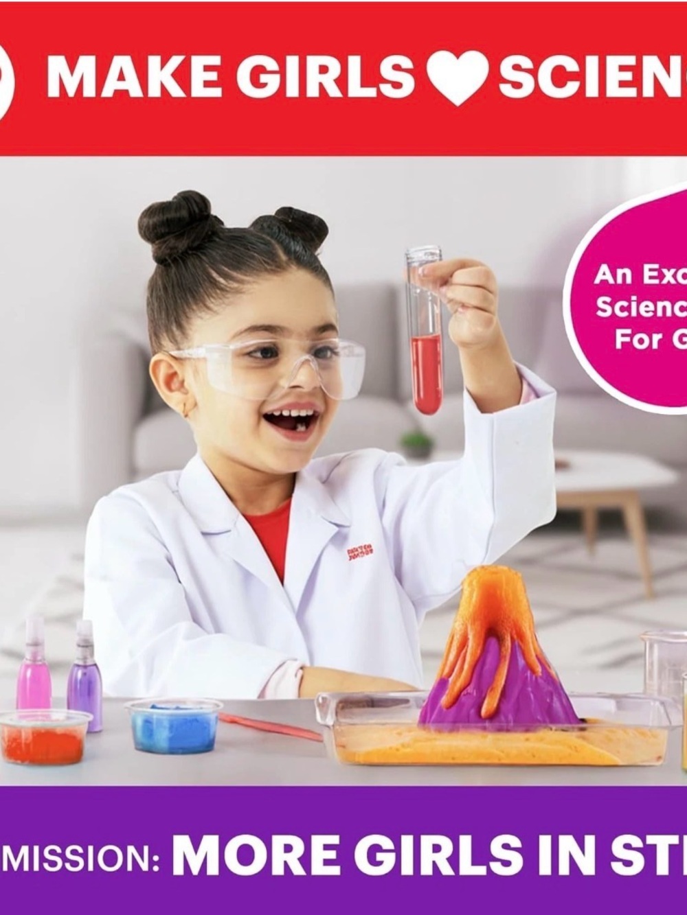 Girls' First Science Kit - Pink Starter Series - Picture 4 of 9